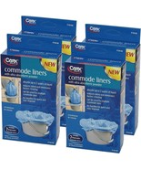 Carex Commode Liners Holds 2 Quarts Liquid, 4 Packs of 7 ea, 28 Count - €23,44 EUR
