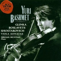 Glinka / Roslavets / Shostakovich: Viola sonatas [Audio CD] Yuri Bashmet... - $23.98