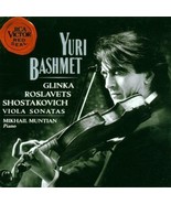 Glinka / Roslavets / Shostakovich: Viola sonatas [Audio CD] Yuri Bashmet... - €20,58 EUR