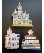 The Cats Meow Village Lot Of Three Famous Homes Carson Mansion Pitkin House - $938.45 MXN