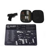 Sig Sauer P226 Gun Cleaning Mat with Universal Cleaning Kit Diagram Sche... - $470.09 MXN