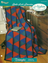 Needlecraft Shop Crochet Pattern 962310 Triangles Afghan Collectors Series - £2.37 GBP