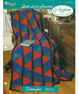 Needlecraft Shop Crochet Pattern 962310 Triangles Afghan Collectors Series - £2.35 GBP