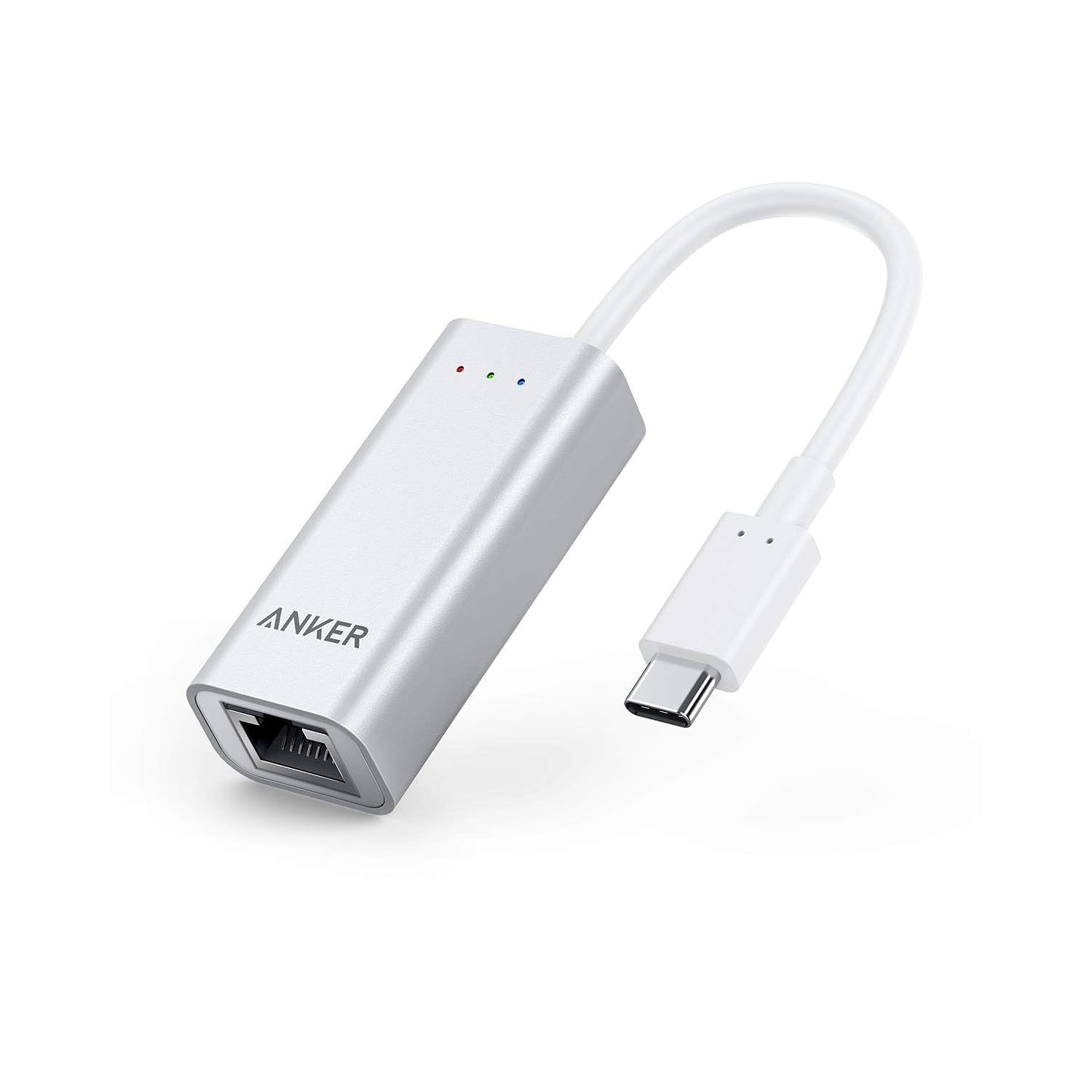 Anker USB C to Gigabit Ethernet Adapter, Aluminum Portable USB C Adapter, for Ma - $42.99