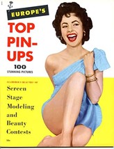 Europe&#39;s Top Pin-Ups Movie Magazine 1954 Mara Lane Leggy Gina Lollobrigida - £16.53 GBP