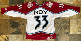 RARE Patrick Roy Colorado Avalanche NHL Hockey Jersey - Starter XL - Vintage - £224.21 GBP