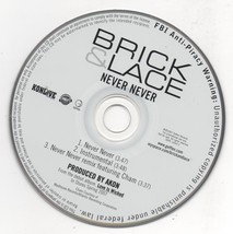 Brick &amp; Lace Never Never 2007 Rare Remix &amp; Instrumental Promo Cd Akon Prod. - £3.94 GBP