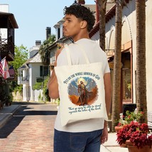 Warrior Christian Tote Bag, &quot;Put On The Whole Armor&quot; Tote Bag, Inspirati... - $27.99