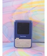 SanDisk Sansa Clip Zip SDMX22 4GB Blue MP3 Player For Parts - $19.99