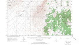 Carico Lake Quadrangle, Nevada 1962 Topo Map USGS 15 Minute Topographic - $21.99