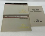 1999 Lexus ES300 Owners Manual Handbook Set OEM K02B06031 - $22.27