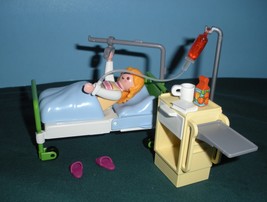 Vintage Playmobil #4405 Hospital Room 99% COMP/NEAR MINT! (A) (retired) - £22.02 GBP