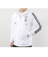 Adidas Star Wars Stormtrooper Neo White Black Hoodie Thin Windbreaker Ja... - £40.89 GBP