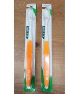 GUM 308 End Tuft Toothbrush Sunstar New in Package Lot of 2 Orange - £19.45 GBP