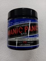 Manic Panic Vegan Semi Permanent Hair Dye Color Cream 118 mL- LIE LOCKS - £8.84 GBP