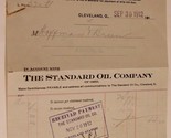 Antique Standard Oil Receipt from September 30 1912 Emphemera  - £10.05 GBP