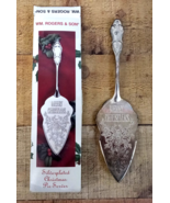 WM. Rogers &amp; Son Silverplated Christmas Pie Server - $189.87 MXN