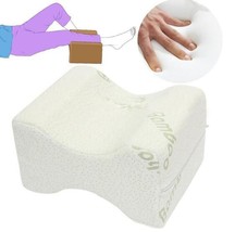 Memory Foam Knee Leg Pillow Bed Cushion Wedge Pressure Relief Sleep Supp... - $60.37 CAD+