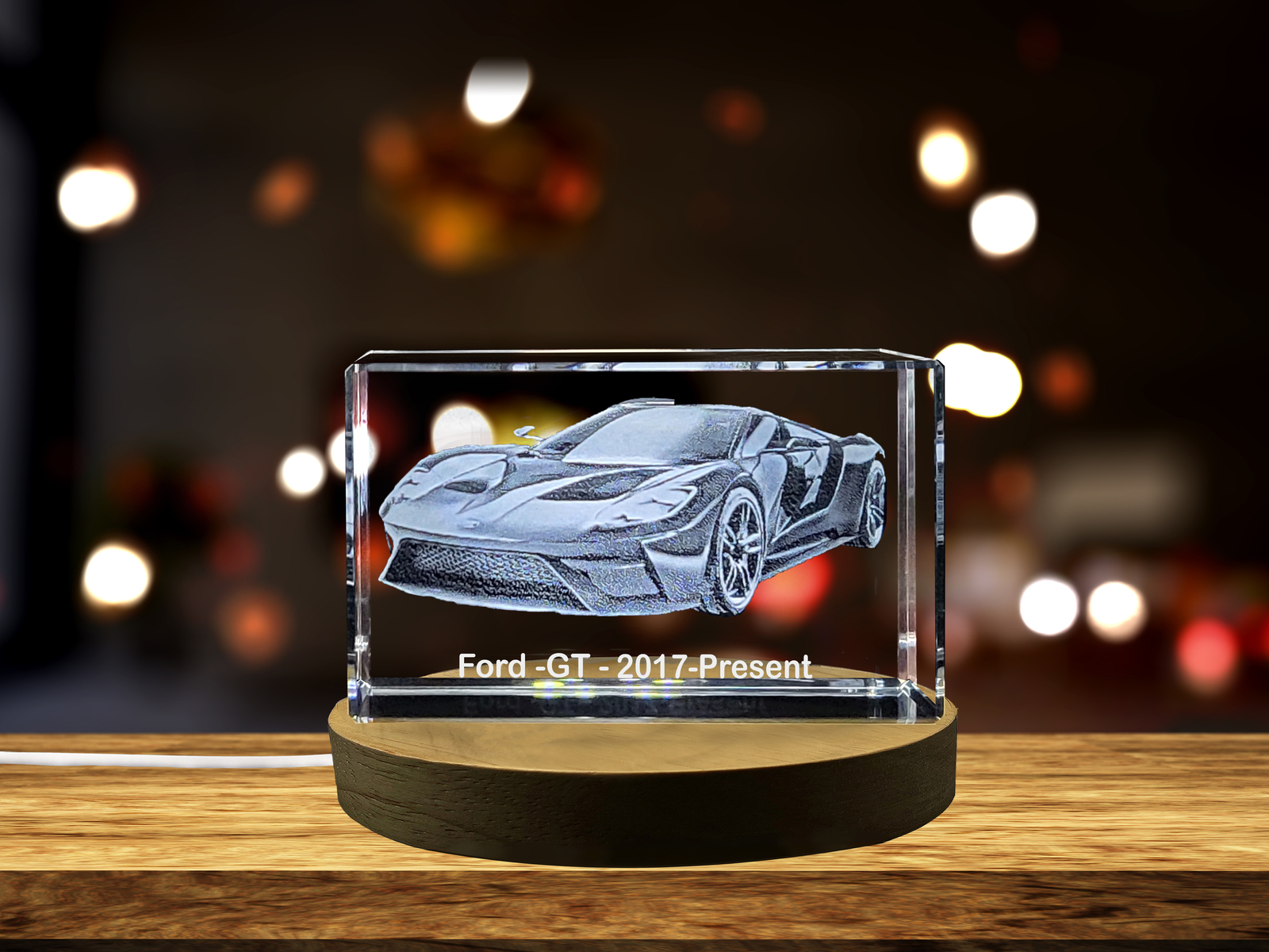 LED Base included | Ford GT (2017-Present) - American Muscle Reimagined in 3D