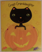 Greeting Halloween Card Great-Granddaughter &quot;Hope you have a treat-filled,...&quot; - £1.17 GBP