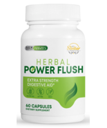 Herbal Power Flush, ayuda digestiva extra fuerte-60 Cápsulas - €34,02 EUR
