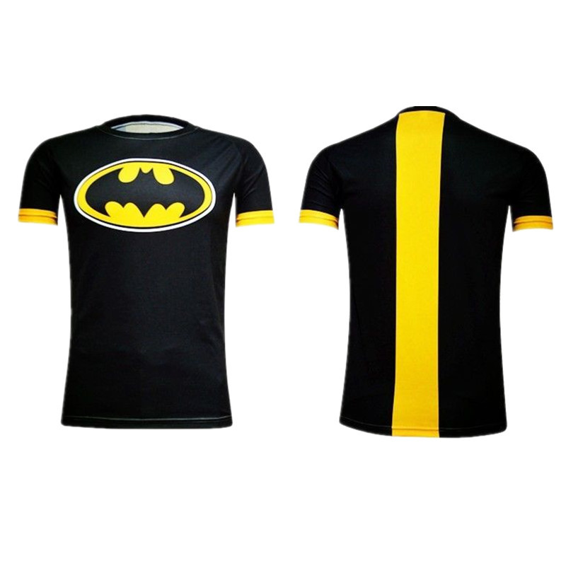 Superhero Batman Forever Halloween Costume tee Sports Jersey