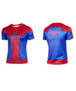 Superhero Spiderman II Halloween Costume tee Sports Jersey Shirt - £11.05 GBP
