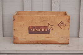 Old Vintage Antique Primitive Armour Wood Wooden Box Argentina Country D... - £35.60 GBP