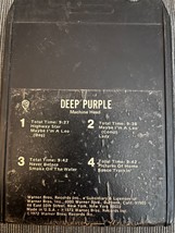 Deep Purple ‘Machine Head’ 8-Track WB M8 2607 - £13.41 GBP