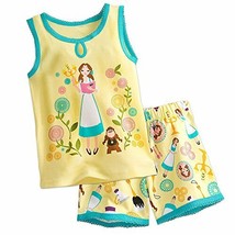 Disney Belle PJ Pals Pajamas Short Set for Girls Size 3 - €16,03 EUR