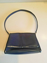 Vintage Liz Claiborne Ladies Small Blue Handbag - $9.85