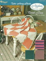 Needlecraft Shop Crochet Pattern 932040 Coral Fizz Afghan Collectors Series - £2.39 GBP