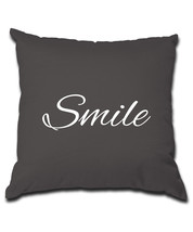 Smile always Pillow (Cover and Pillow Included) - £17.25 GBP
