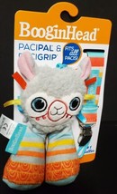 BooginHead Plush PaciPal &amp; PaciGrip Universal Pacifier Holder Set Llama Clip NEW - £8.41 GBP