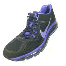 Nike Air Max EXT Running Shoes Mens 8 Black Purple Violet 2013 554967-051 - £33.46 GBP