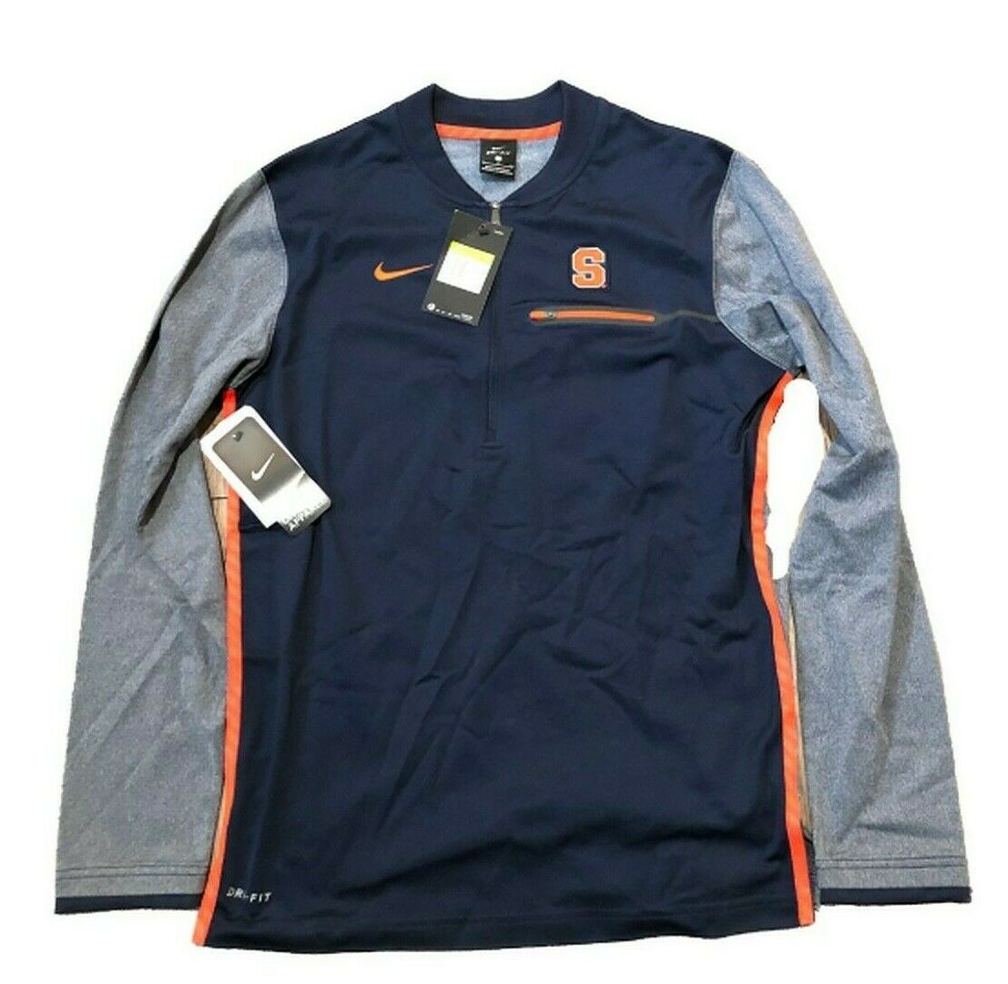 Primary image for NWT New Syracuse Orange Nike Half-Zip Sideline Coaches Small Jacket