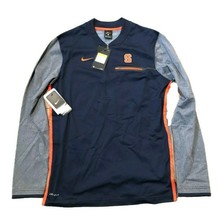 NWT New Syracuse Orange Nike Half-Zip Sideline Coaches Small Jacket - £42.98 GBP