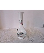 AYNSLEY BONE CHINA BUD VASE PEMBROKE FLORALS AND BLUE BIRD 7&quot; WITH STICKER - $271.95 MXN