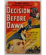 Decision Before Dawn by George Howe 1951 Pocket Book 748 - £3.18 GBP