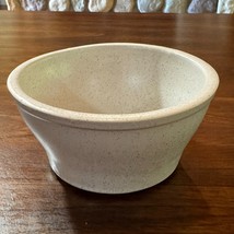 Monmouth Stoneware Pottery Bowl Cereal Soup Ice Cream Speckled Cream USA... - £13.94 GBP