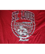 Vintage MLB St. Louis Cardinals 80&#39;s 1988 red T shirt Adult size L - £13.17 GBP