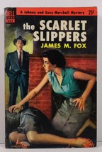 The Scarlet Slippers A Johnny and Suzy Marshall Mystery 1952 Dell Book 685 - £3.13 GBP