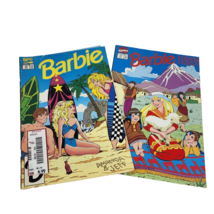 PAIR OF VINTAGE 1992 BARBIE MARVEL COMICS BOOK BOOKLET W/ ADS # 19 JUL JULY - $19.00
