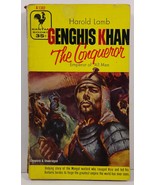 Genghis Khan by Harold Lamb 1955 Bantam Books A1382 - £3.18 GBP