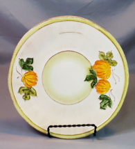 Umbriaverde CERAMICHE Pumpkin Salad Lunch Luncheon  Plate 9 in  Made in ... - £12.41 GBP