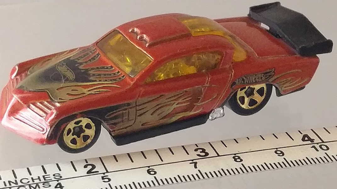 Primary image for Diecast Car Hot wheels Car AT-A-TUDE Metallic Orange STUDEBAKER NHRA Race Car 
