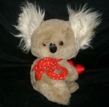 12&quot; Vintage 1984 Hallmark Brown Red Tan Koko Koala Bear Stuffed Animal Plush Toy - £22.78 GBP
