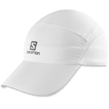 Salomon Unisex XA Cap White M/L Running Hat Athletic Sport Lightweight - $24.99