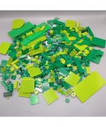 Lego Lot Blocks Bricks Green Light And Dark Over 1 Pound - £12.55 GBP