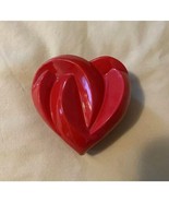 2 Vintage Forget Me Not Heart Gift / Trinket Box Department 56 Valentine... - $15.39 CAD